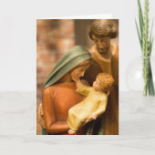 Religieuze Kerst Kaart Personaliseer tekst Geboort (Voorkant)