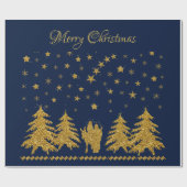 Religieuze Kerst Maagd Maria, St. Jozef, Jezus Cadeaupapier (Vlak)