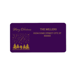 Religieuze Kerst Maagd Maria, St. Jozef, Jezus Etiket