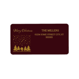 Religieuze Kerst Maagd Maria, St. Jozef, Jezus Etiket