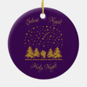 Religieuze Kerst Maagd Maria, St. Jozef, Jezus Keramisch Ornament (Achterkant)