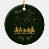 Religieuze Kerst Maagd Maria, St. Jozef, Jezus Keramisch Ornament (Achterkant)