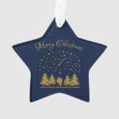 Religieuze Kerst Maagd Maria, St. Jozef, Jezus Ornament (achterkant)