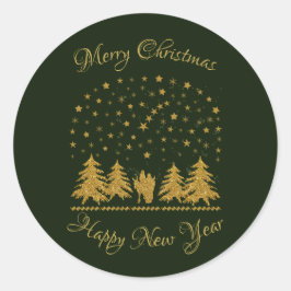 Religieuze Kerst Maagd Maria, St. Jozef, Jezus Ronde Sticker