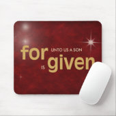 Religieuze kerst muismat (Met muis)