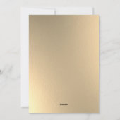 Religieuze kerstfamilie foto minimalistisch feestdagenkaart (Achterkant)