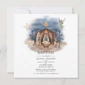 Religieuze kerstfeest geboorte Jezus Christus in Kaart (Voorkant)