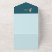 Religieuze kerstfeestdag Kaart (Buitenkant)