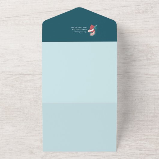 Religieuze kerstfeestdag Kaart (Buitenkant)