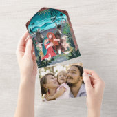 Religieuze kerstfeestdag Kaart (Afscheurbaar)