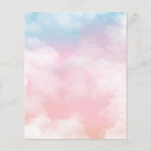 Religieuze kerstfeestdagen Baptisme uitnodiging Flyer (Achterkant)