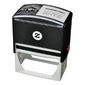 Religieuze kerstfeestscène — Terugkeeradres Zelfinktende Stempel (Product)