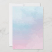 Religieuze kerstgeboorte Jezus Kaart (Achterkant)