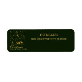 Religieuze Kerstmis, Geboorte van Jezus, Drie Koni Etiket