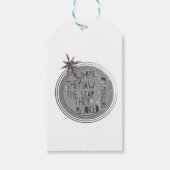 Religieuze Kerstmis Schrift Cadeaulabel (Voorkant)