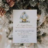 Religieuze Kerstmis Uitnodiging Kerst Kerstmis