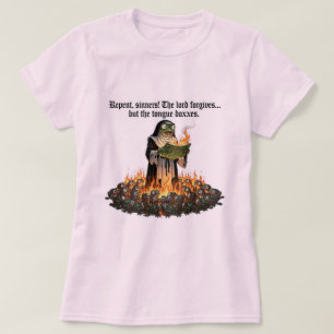 Religieuze kikker grappige T-shirt