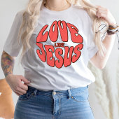 Religieuze kleding, liefde als Jezus T-shirt