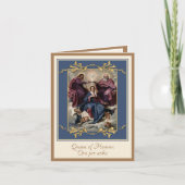 Religieuze kroning van de Heilige Drie-eenheid Kaart (Voorkant)