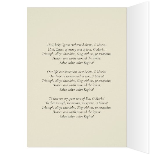 Religieuze kruiderij van de "Blessed Maagd Mary" (Binnen (Links))