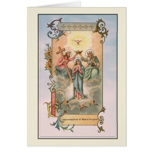 Religieuze kruiderij van de "Blessed Maagd Mary" (Voorkant)