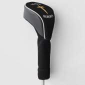 Religieuze kruis golfhoes golfheadcover (Schuin)