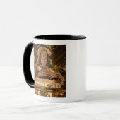 Religieuze kunst die Santa Teresa voorstelt Mok (Voorkant links)