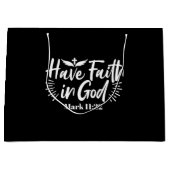 Religieuze kunst: Heb vertrouwen in God Schriftont Groot Cadeauzakje (Voorkant)