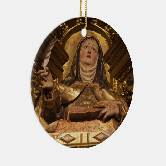 Religieuze kunst van Santa Teresa Keramisch Ornament (Rechts)