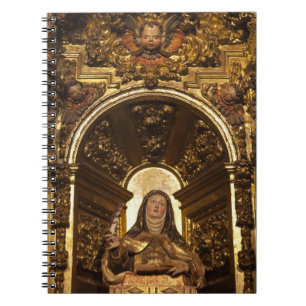 Religieuze kunst van Santa Teresa Notitieboek