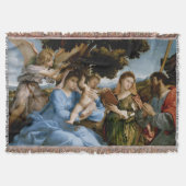 Religieuze kunstdeken deken (Voorkant)