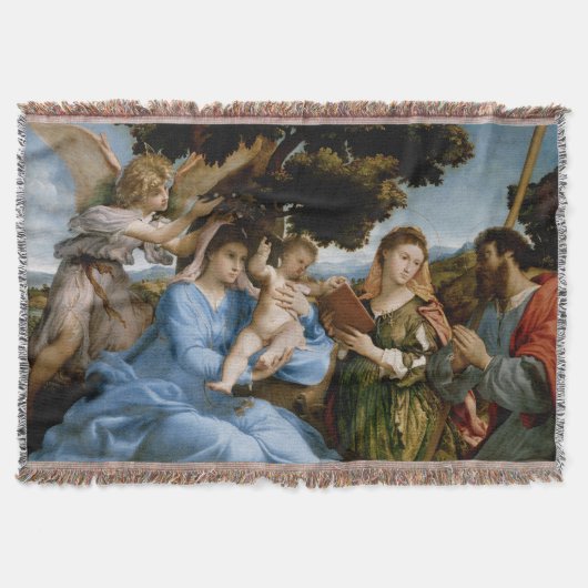 Religieuze kunstdeken deken (Voorkant)