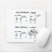 Religieuze logica muismat (Met muis)