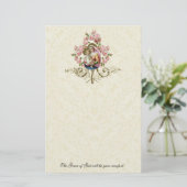 Religieuze Maagd Maria Antieke Katholieke Rozen (Staand voorkant)