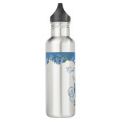 Religieuze Maagd Maria Blauwe Bloem 24 oz. Waterfles (Links)