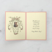 Religieuze Maagd Maria Jezus Katholieke Moederdag Feestdagen Kaart (Binnen)