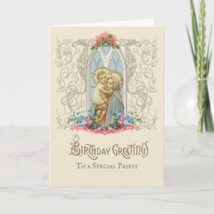 Religieuze Maagd Maria Jezus Katholieke Priester Kaart