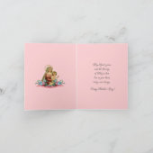 Religieuze Maagd Maria Jezus Moederdag Feestdagen Kaart (Binnen)