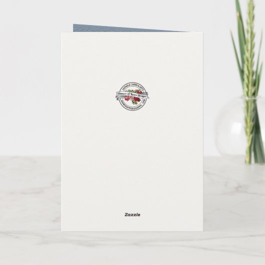 Religieuze Maagd Maria Katholieke condoleance Kaart (Achterkant)