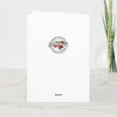 Religieuze Maagd Maria Katholieke Nun Verjaardag Kaart (Achterkant)