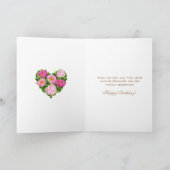 Religieuze Maagd Maria Katholieke Nun Verjaardag Kaart (Binnen)