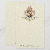 Religieuze Maagd Maria  katholieke Rozen (Voorkant / Achterkant)