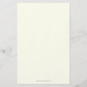 Religieuze Maagd Maria Roze Rozen Bloemen Briefpapier (Achterkant)