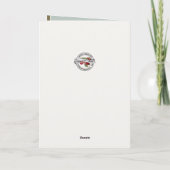 Religieuze Maagd Maria Sympathie Vader Condoleance Kaart (Achterkant)