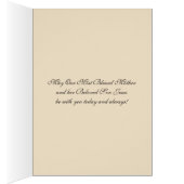 Religieuze Maagd Mary Baby Jezus (Binnen (Rechts))