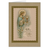 Religieuze maagd Mary Blessed Sacrament Prayer (Voorkant)