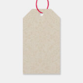 Religieuze Maagd Mary Immaculate Rozen Cadeaulabel (Achterkant)