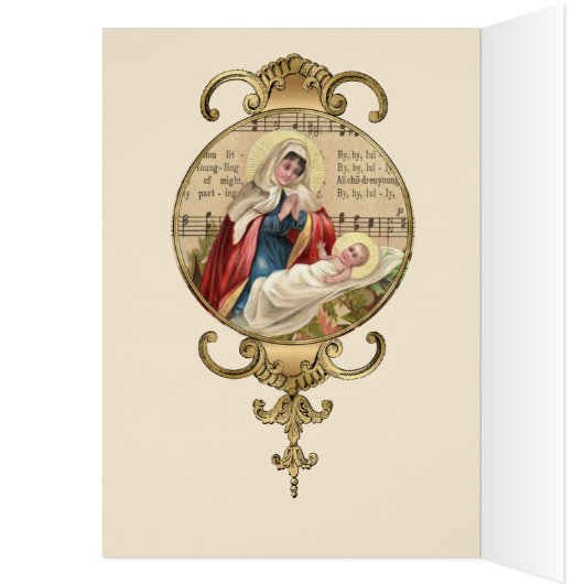 Religieuze Maagd Mary Jesus (Binnen (Links))