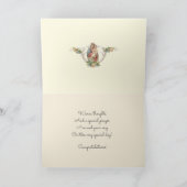 Religieuze maagd Mary Jesus Afstuderen katholiek Kaart (Binnen)