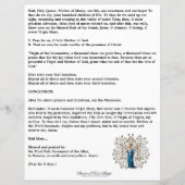 Religieuze maagd Mary Jesus Angels katholieke gebe (Achterkant)